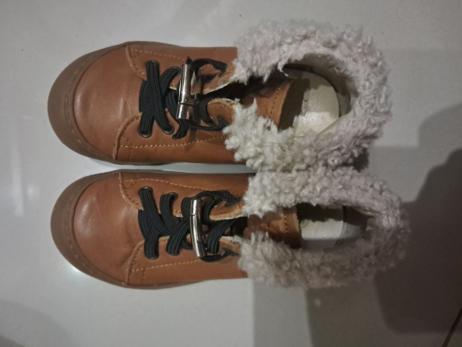 Skórzane półbuty Naturino Jak Nowe