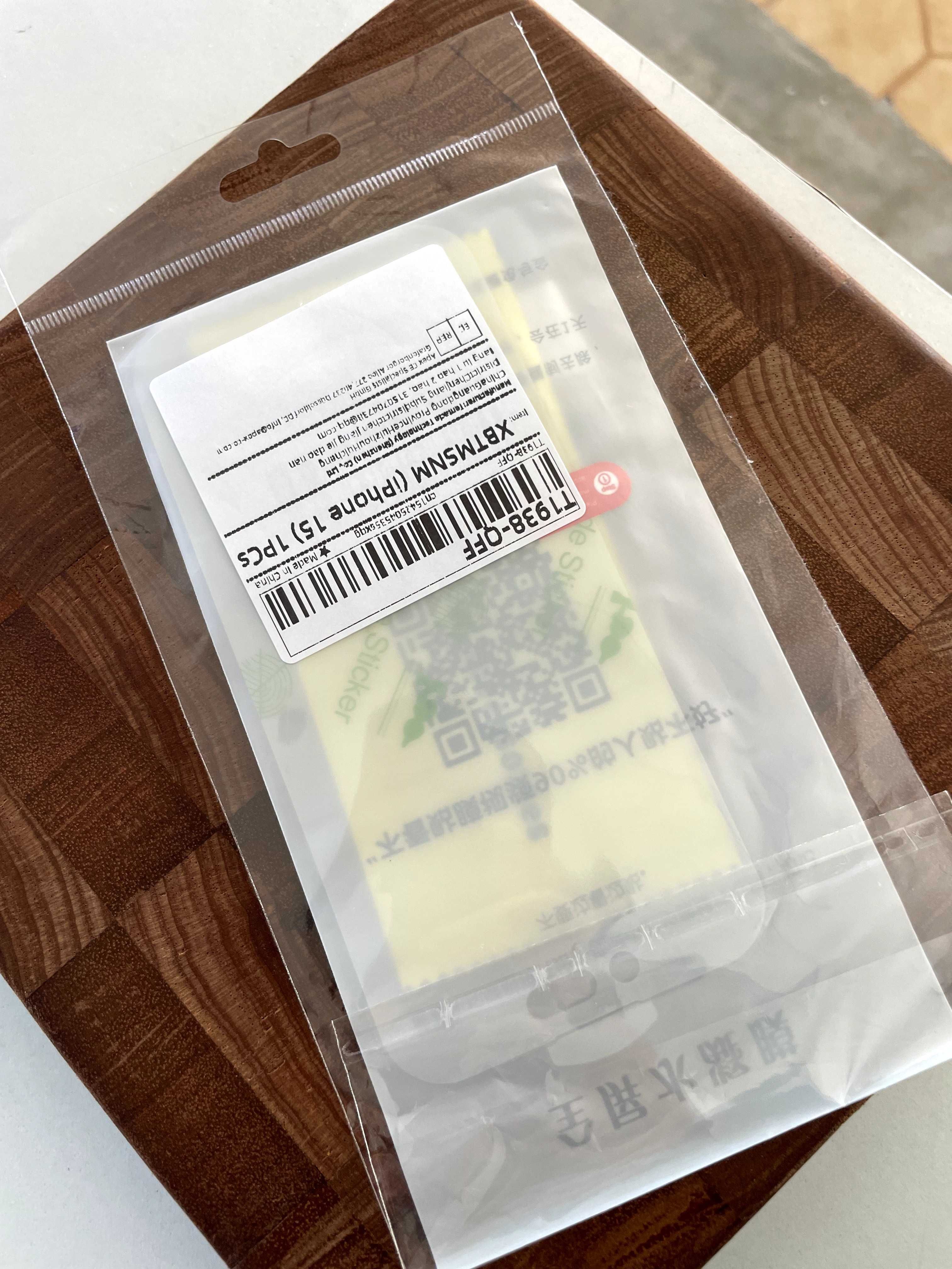 Pelicula Hidrogel Iphone 15
