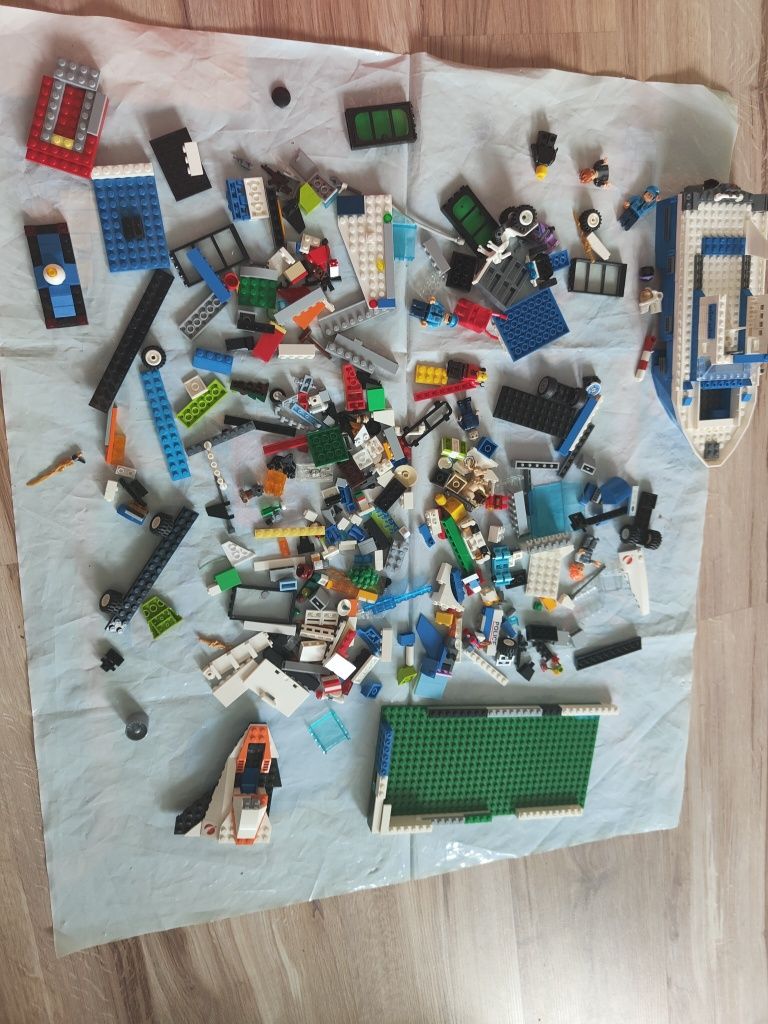 Duży zestaw klocków LEGO/COBI