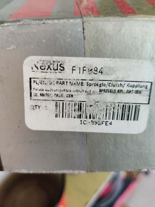 Комплект зчеплення з підшипником (200мм) FIAT DOBLO, DOBLO/MINIVAN, GR