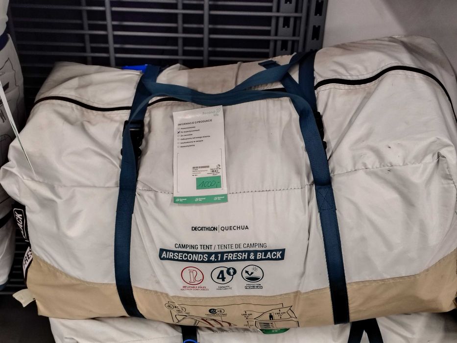 Namiot Quechua Air Seconds 4.1 F&B - 2ND LIFE | 2 lata gwarancji