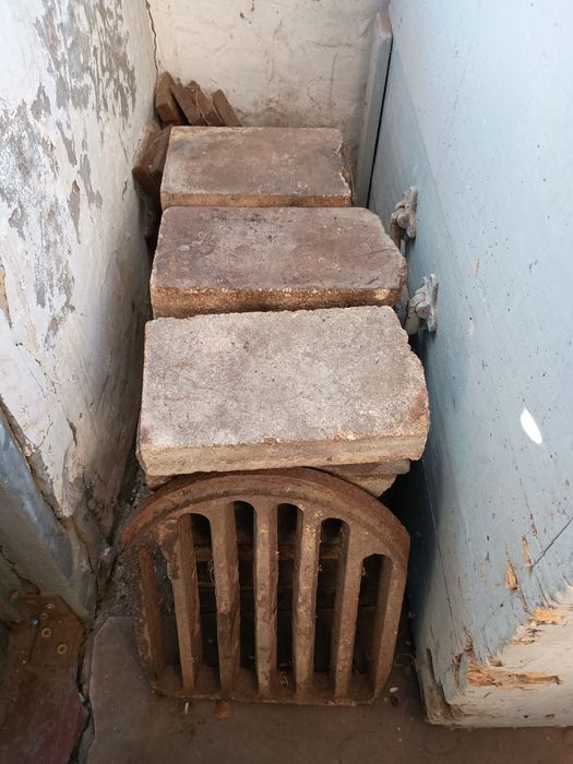 Колосни для буржуйки, кирпич.