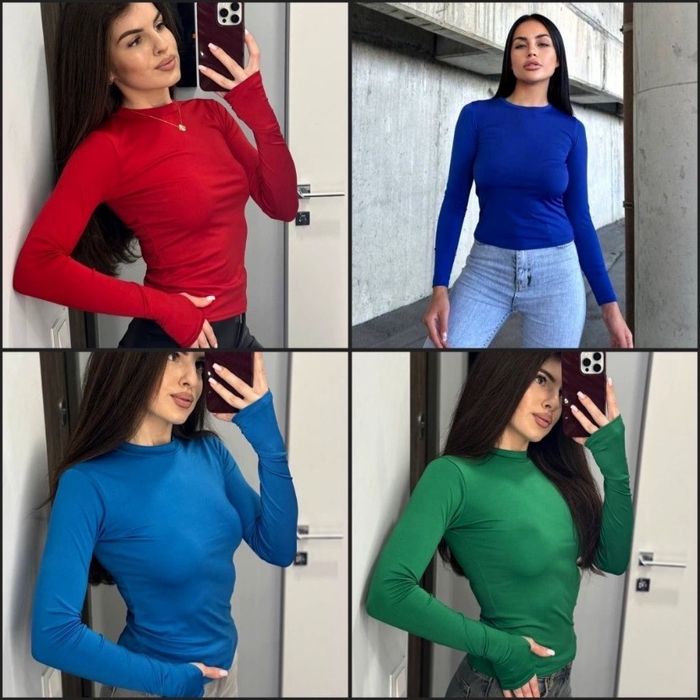 Женский лонгслив