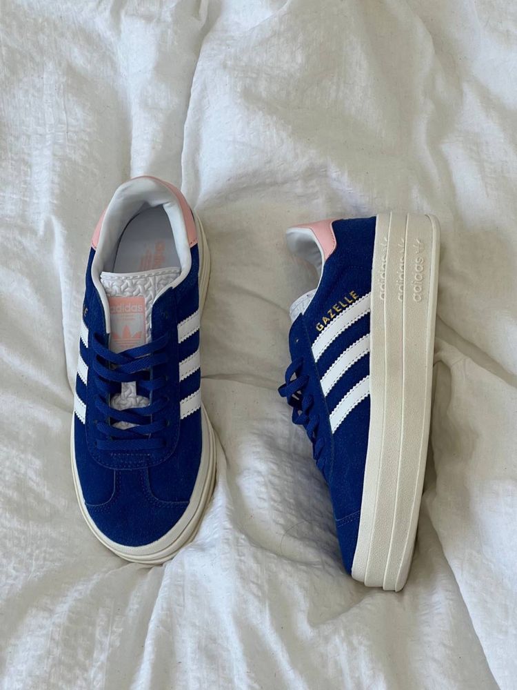 Buty Adidas Gazelle Bold Blue/Pink