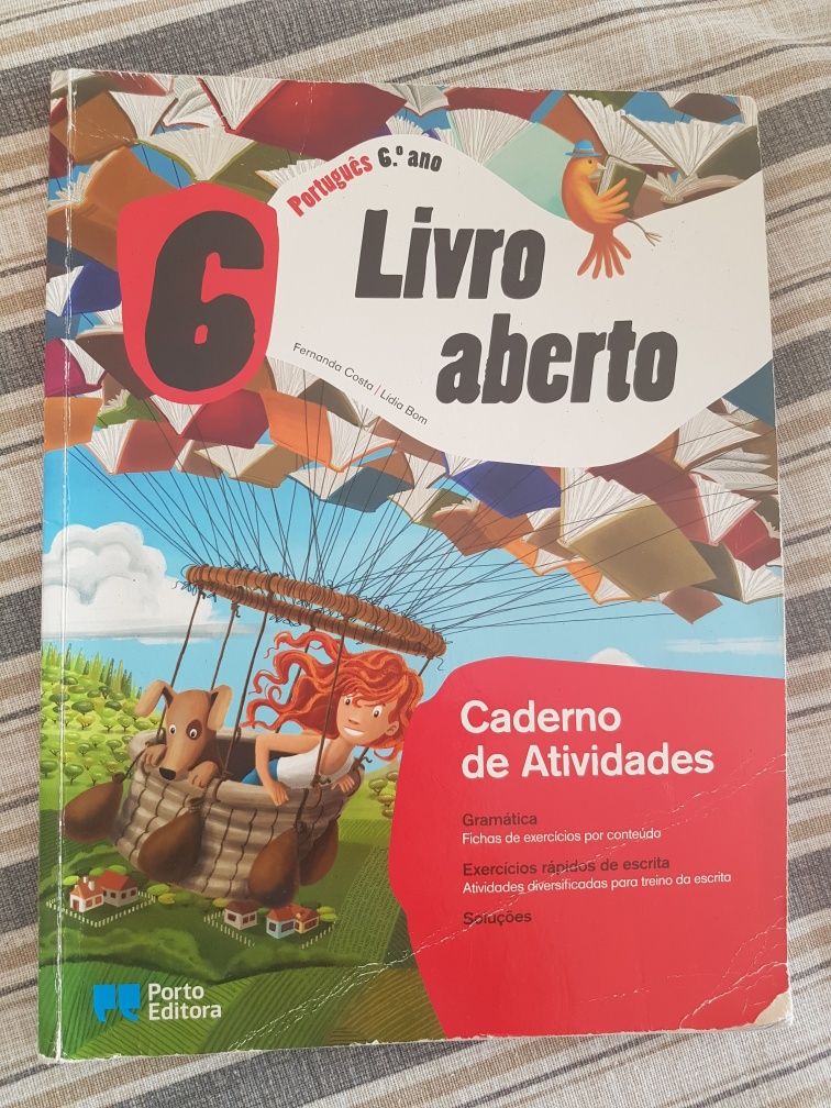 Livros de fichas 6.° ano