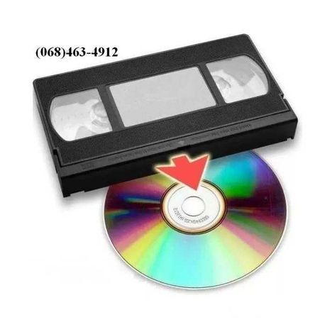 Услуги: запись видеокассет VHS на флешку (DVD, CD) оцифровка