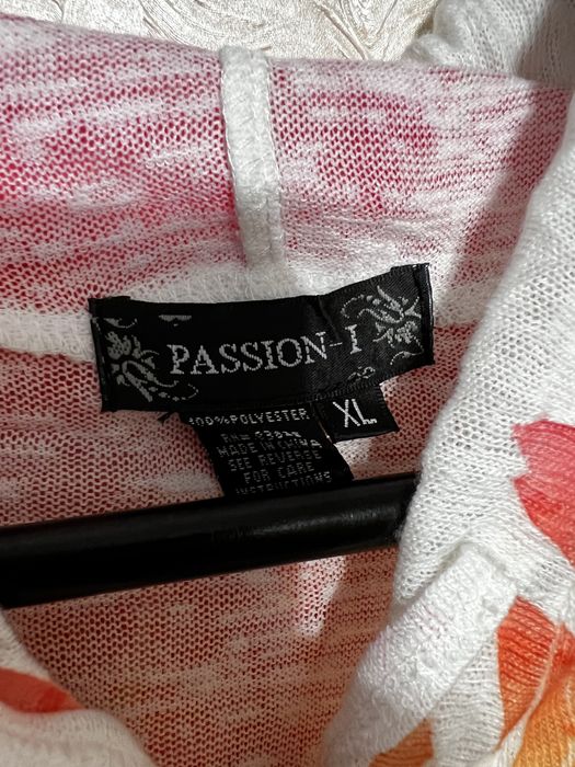 Реглан с радугой XL