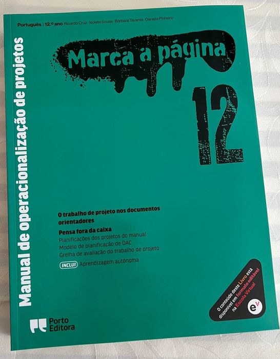 Dossiê Pedagógico de Professor - Marca a Página - 12⁰Ano [NOVO]