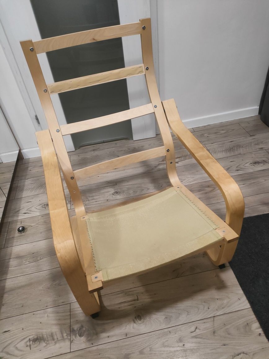 Fotel beżowy IKEA
