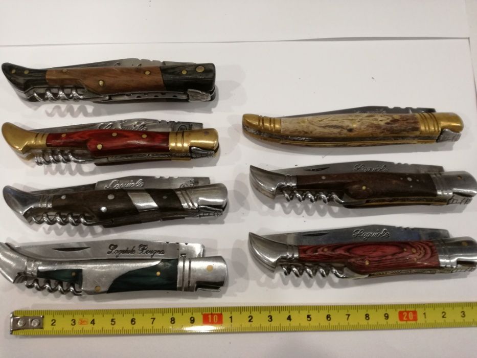 Canivetes Coleção Marca "Laguiole" Lote de 7 - Preço Unitário
