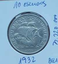 10 escudos prata de 1932