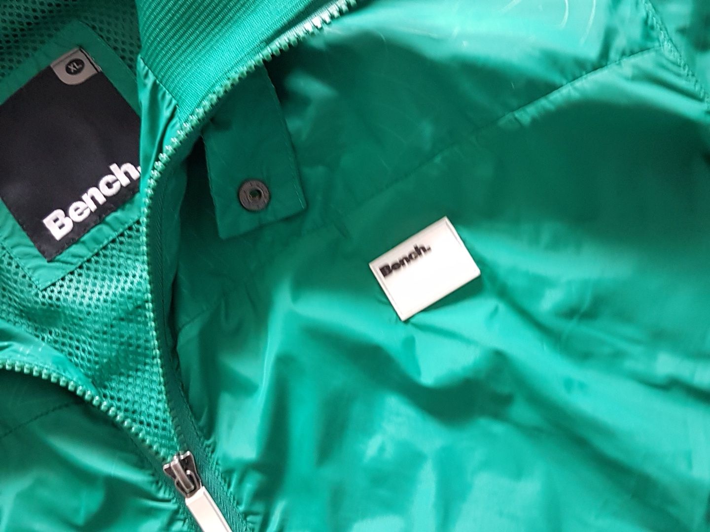 Kurtka jak nowa Bench wiosenna zielona, r. XL