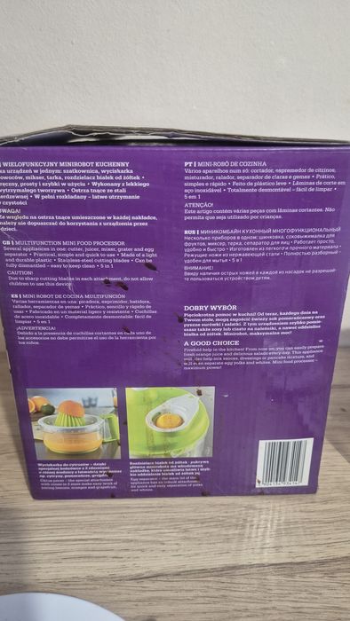 wielofunkcyjny minirobot kuchenny 5w1