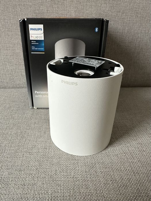 Philips hue Pillar White Ambiance - lampa, reflekror na gu10
