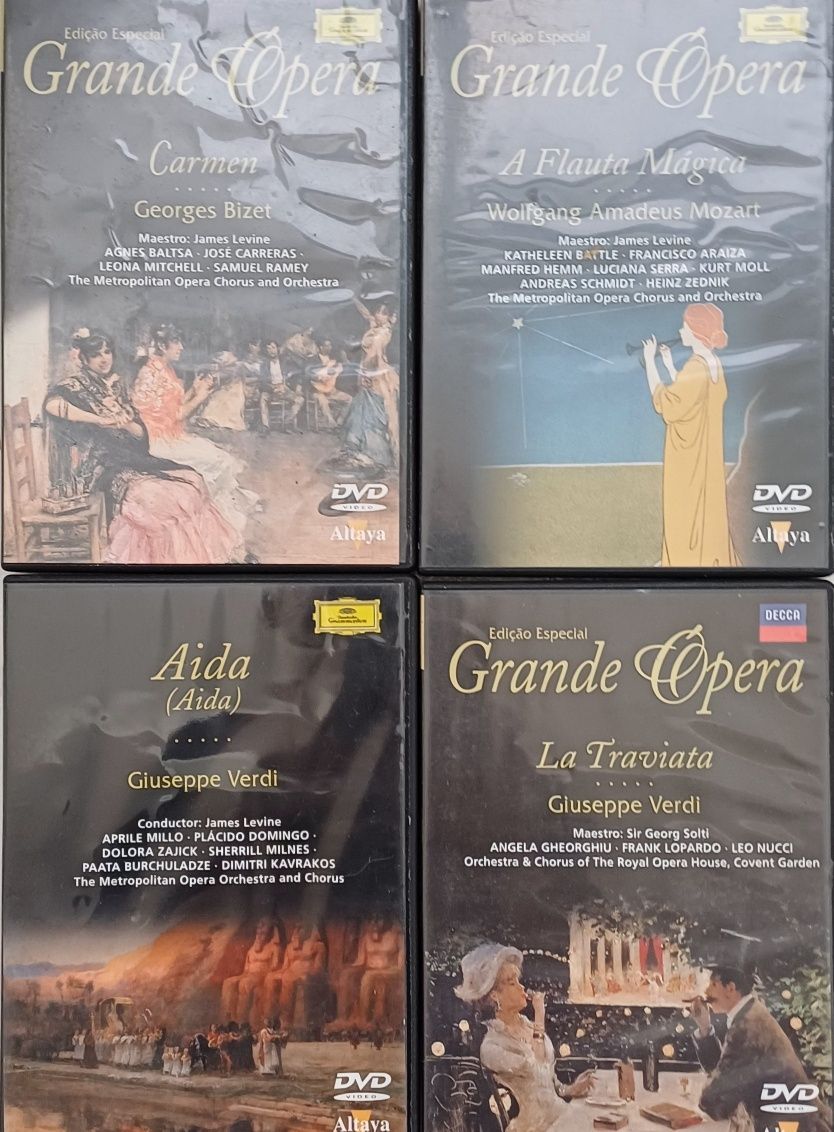 Ópera 4 Dvs em bom estado