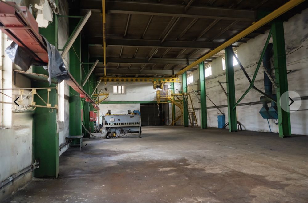 Продаж виробничих та складських приміщень заводу «Металіст»