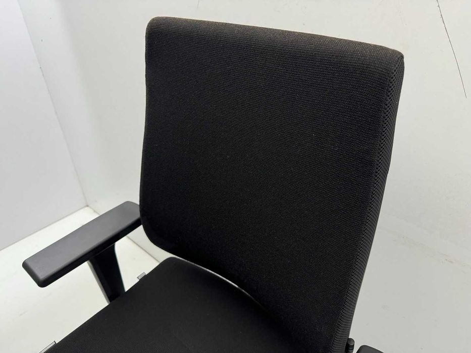 SEDUS BLACK DOT-102 krzesło biurowe czarne fotel obrotowe kółka