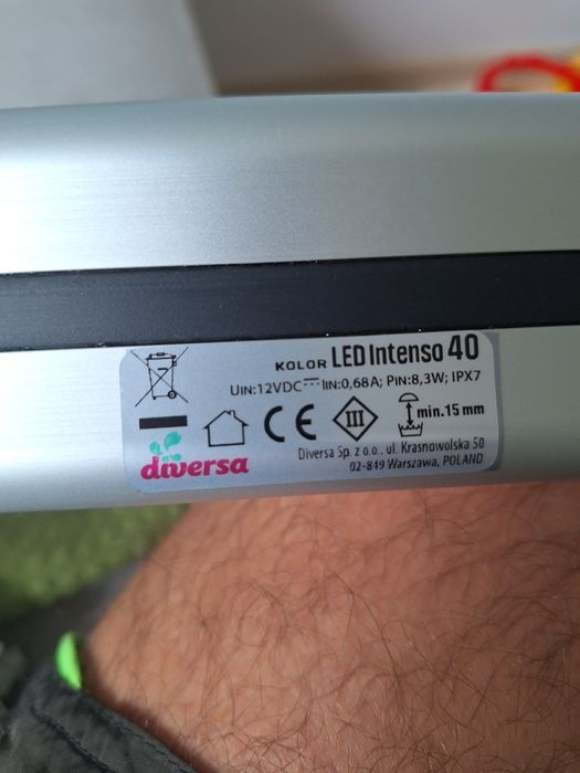 Belka LED Diversa 40 cm 8,3 W