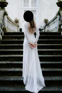 Suknia ślubna rozmiar XS (34)