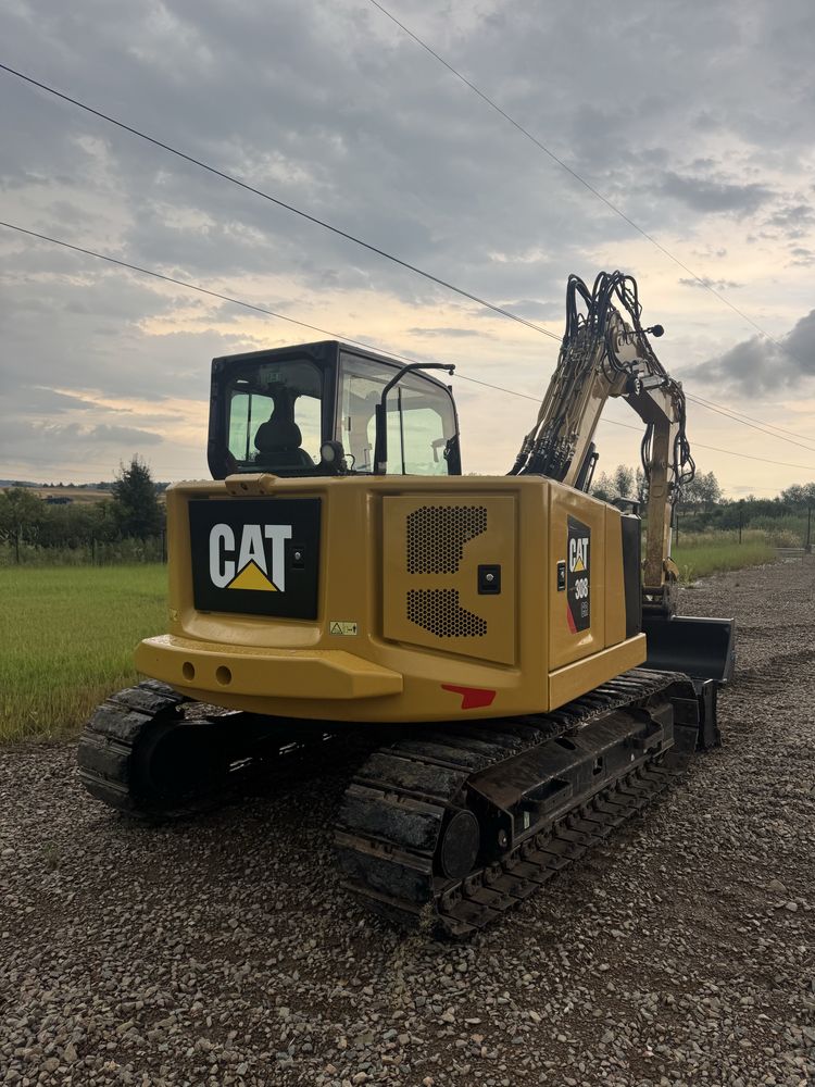 Koparka gasienicowa CAT Caterpillar 308 07 CR VAH,  3x łamane ramie