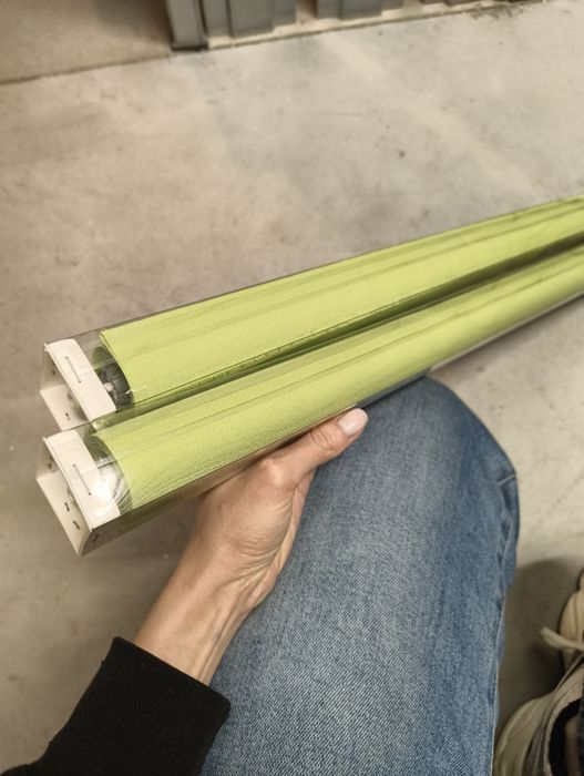 Zielone rolety okienne 57 cm x 150 cm komplet 2 sztuki