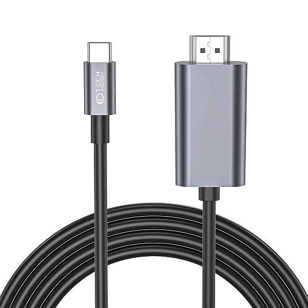 Tech-Protect Ultraboost Cable Type-C To Hdmi 4K 60Hz 200Cm Black