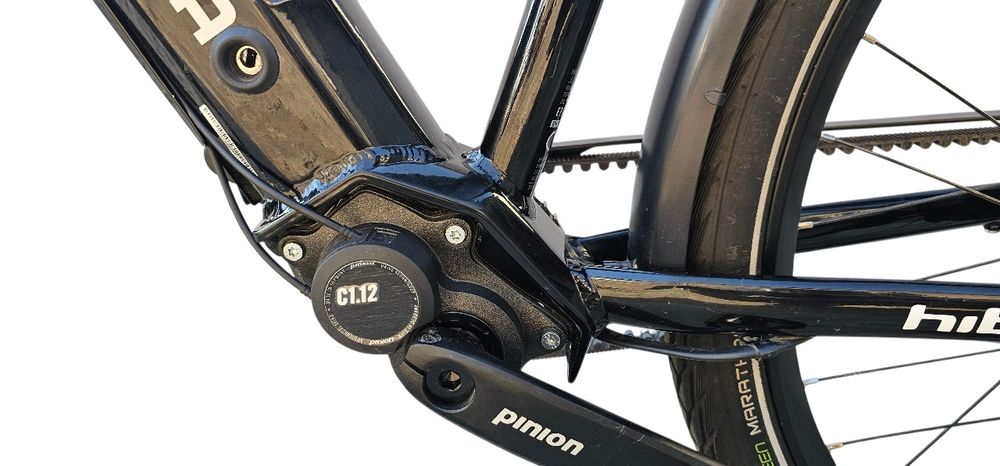 E-bike Contoura Li-16. Pinion 12./ Pasek. Carbon