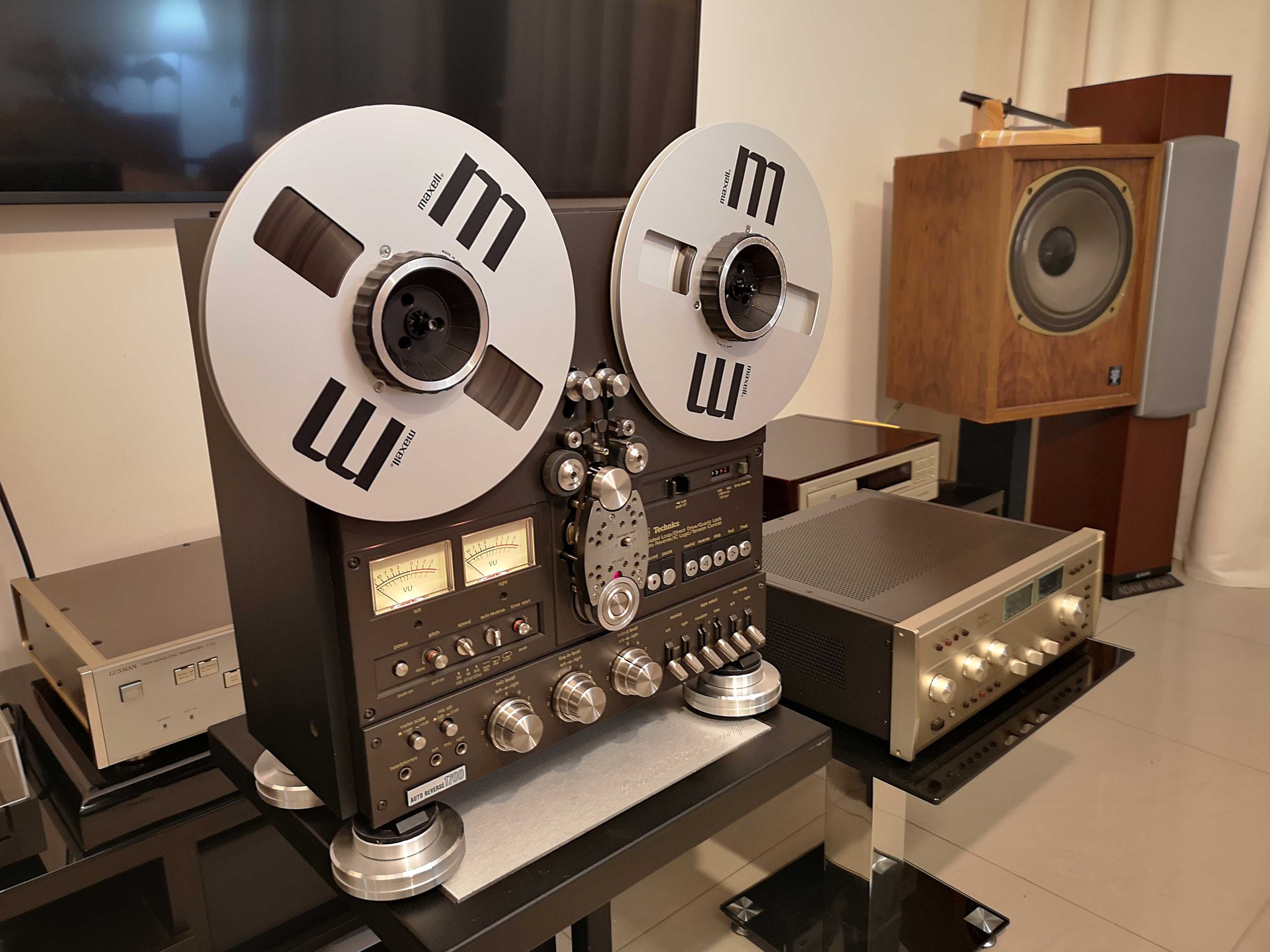 Magnetofon szpulowy Technics RS 1700 Top Prawie nowy kolekcjonerski