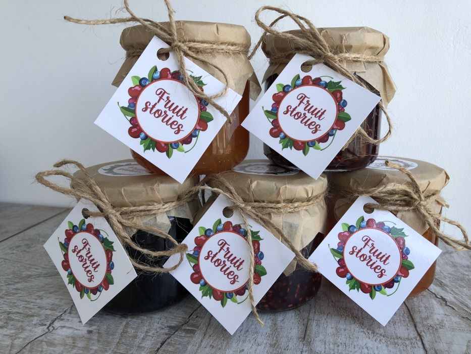 Джеми, варення натуральне, троянда, журавлина...