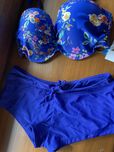 Panache Florenti 36DD 80DD 80E + L 40 szorty bikini Odpinane Ramiączka
