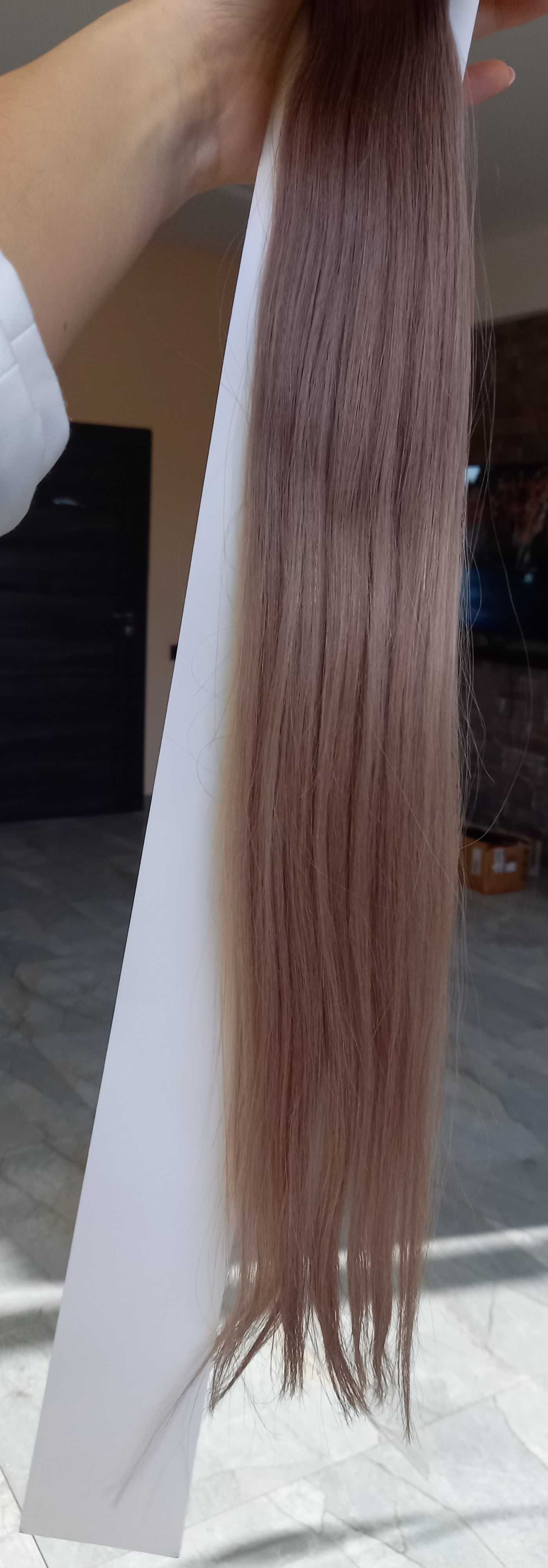 Przedłużanie włosów włosy naturalne 100% Human Hair Seamless1