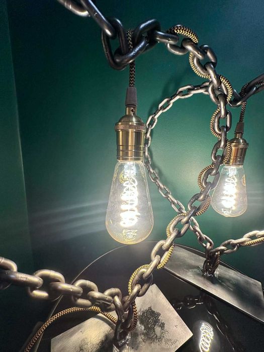 Lampy nocne ręcznie robione loft industrial