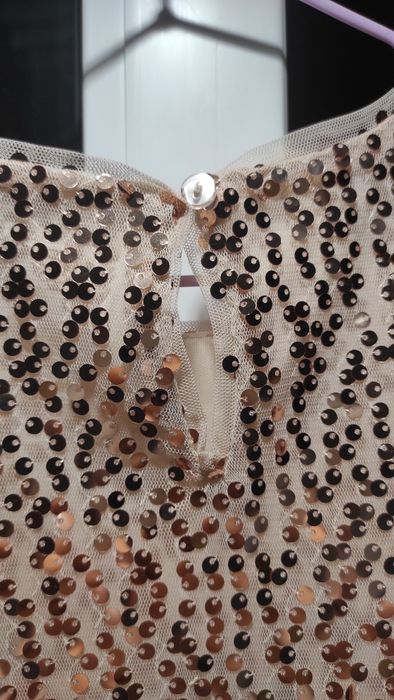 Святкова золота сукня на дівчинку Pepco 7-8 років