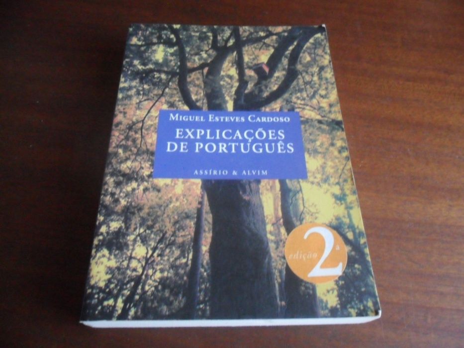 "Explicações de Português" de Miguel Esteves Cardoso