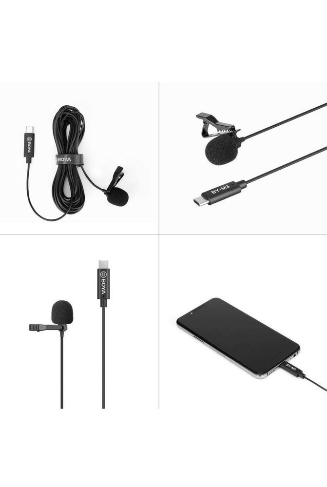 Мікрофон Boya BY-M3 (USB Type-C)