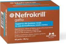 Nefrokrill gatto 60 tab. NBF LANES Prawidłowe Funkcjonowanie Nerek KOT