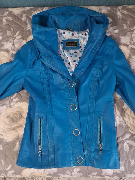 Шкіряний піджак Dolce Vitalli