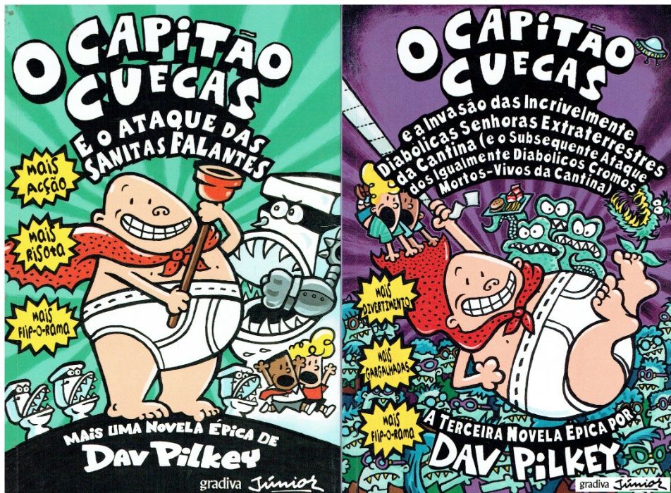 7639 Coleção As Aventuras do Capitão Cuecas de Dav Pilkey