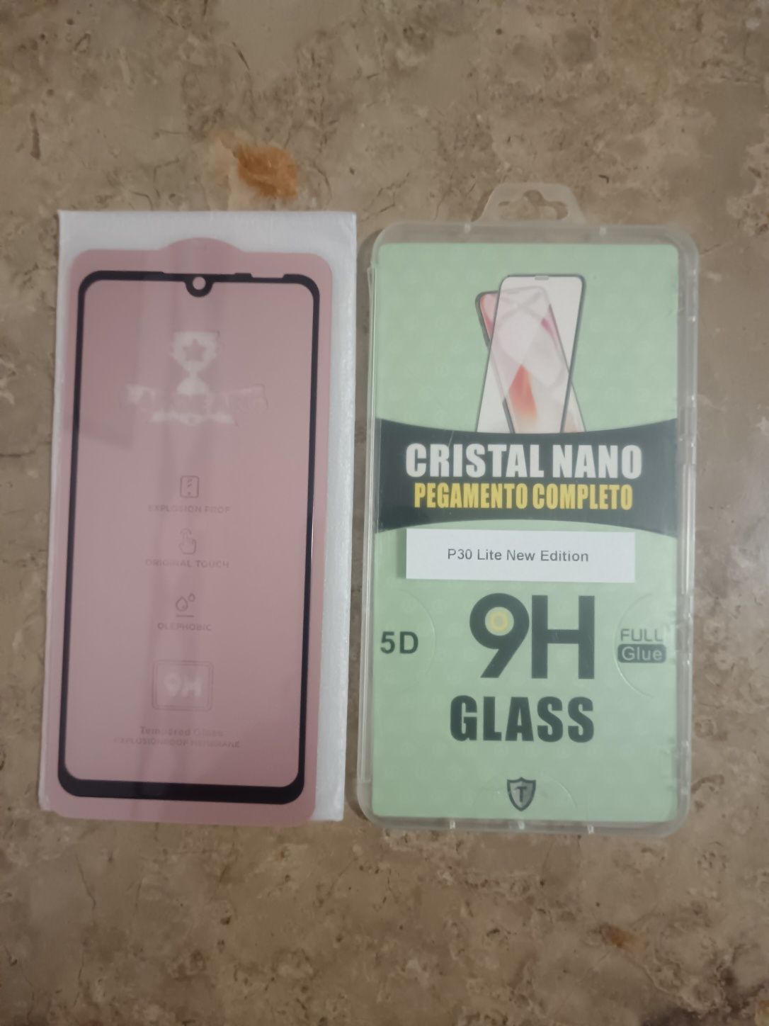 2 capas+ 1 película Huawei p30 lite, novas