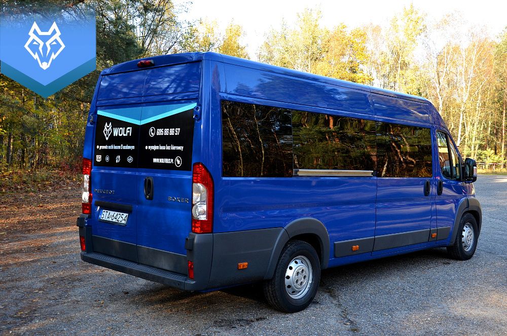 Przewóz osób BUS VIP 9 osobowy - wysoki komfort - wynajem z kierowcą