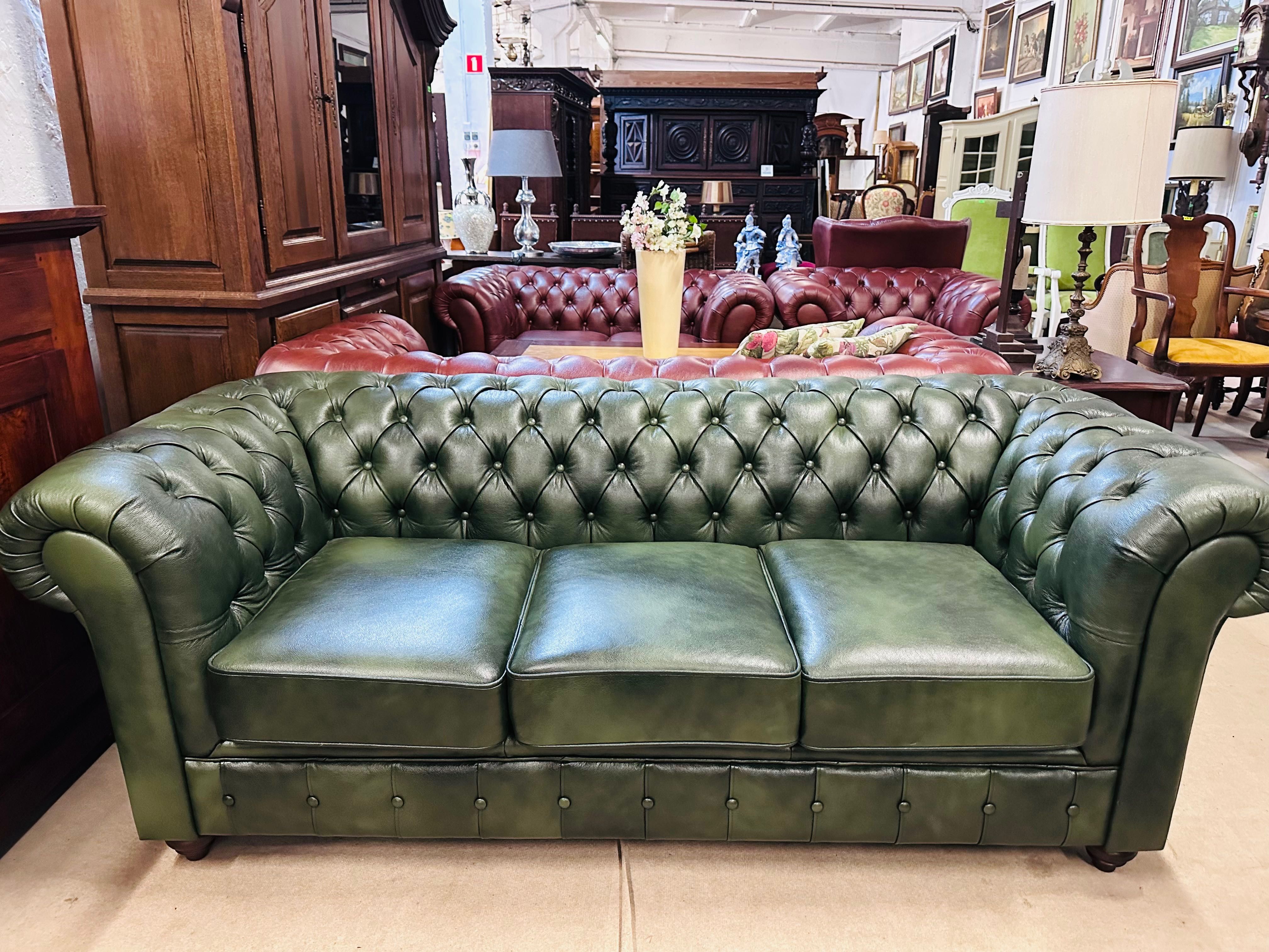 Ekskluzywny komplet chesterfield 3+2 :)