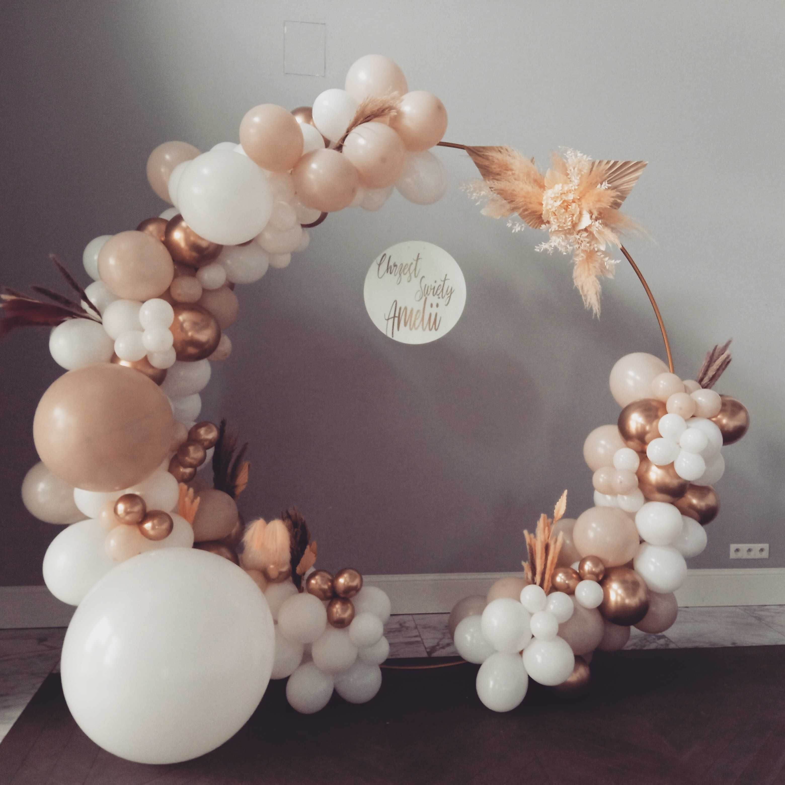 Fotoramka na wesele studniówkę ścianka girlanda balony sztaluga