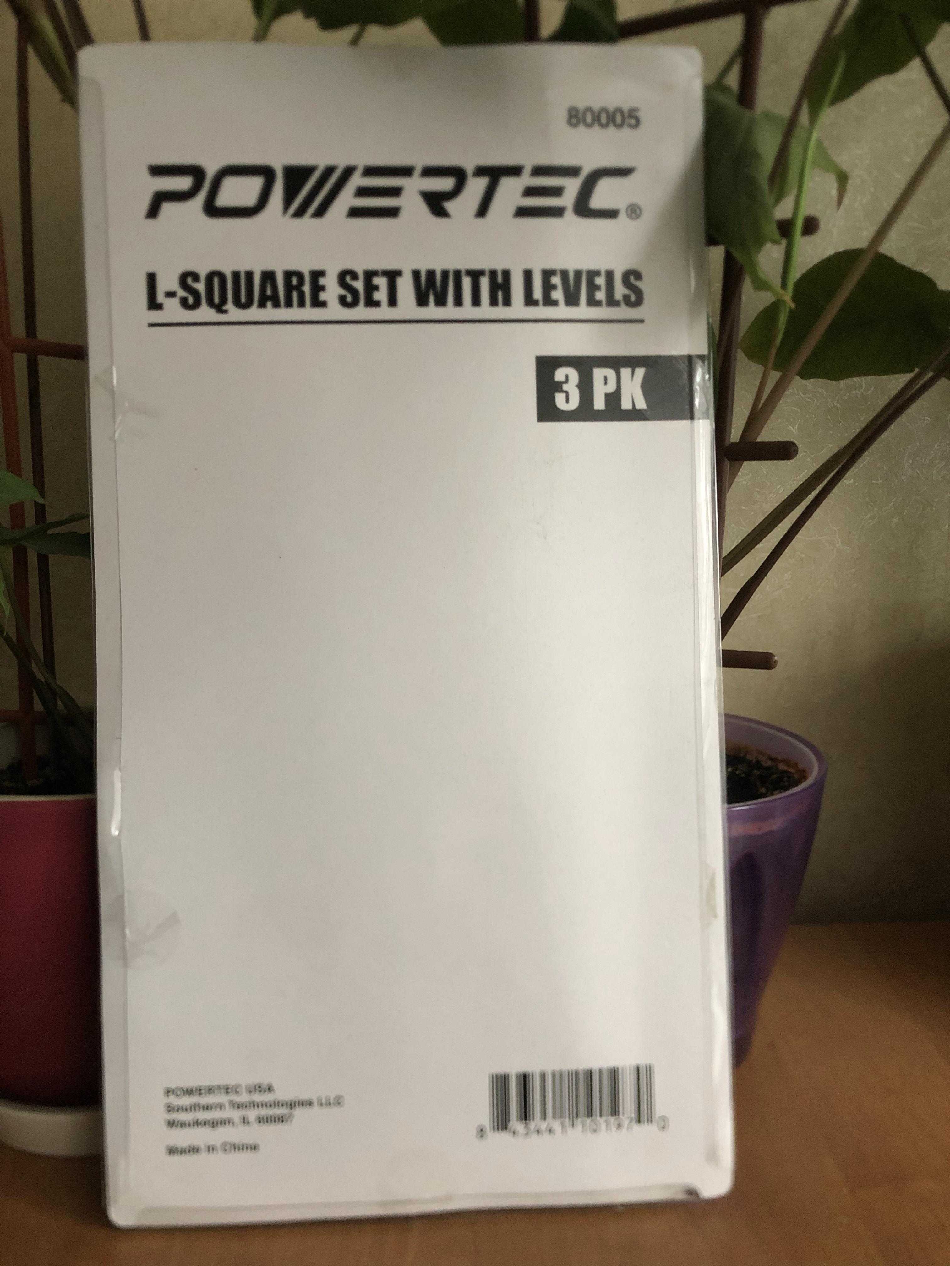 Кутники будівельні Powertec 80005_ Нове