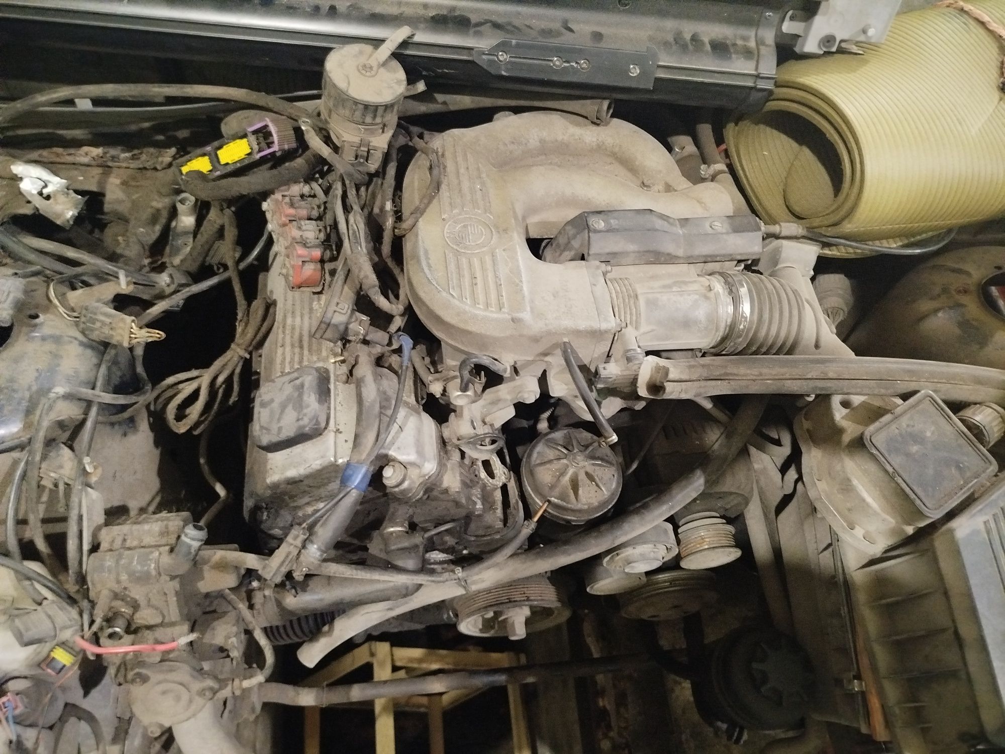 Мотор BMW E36 з коробкой
