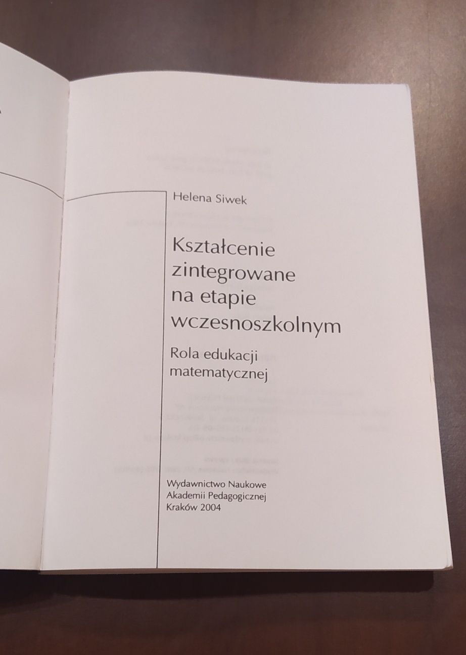 Kształcenie zintegrowane na etapie wczesnoszkolnym