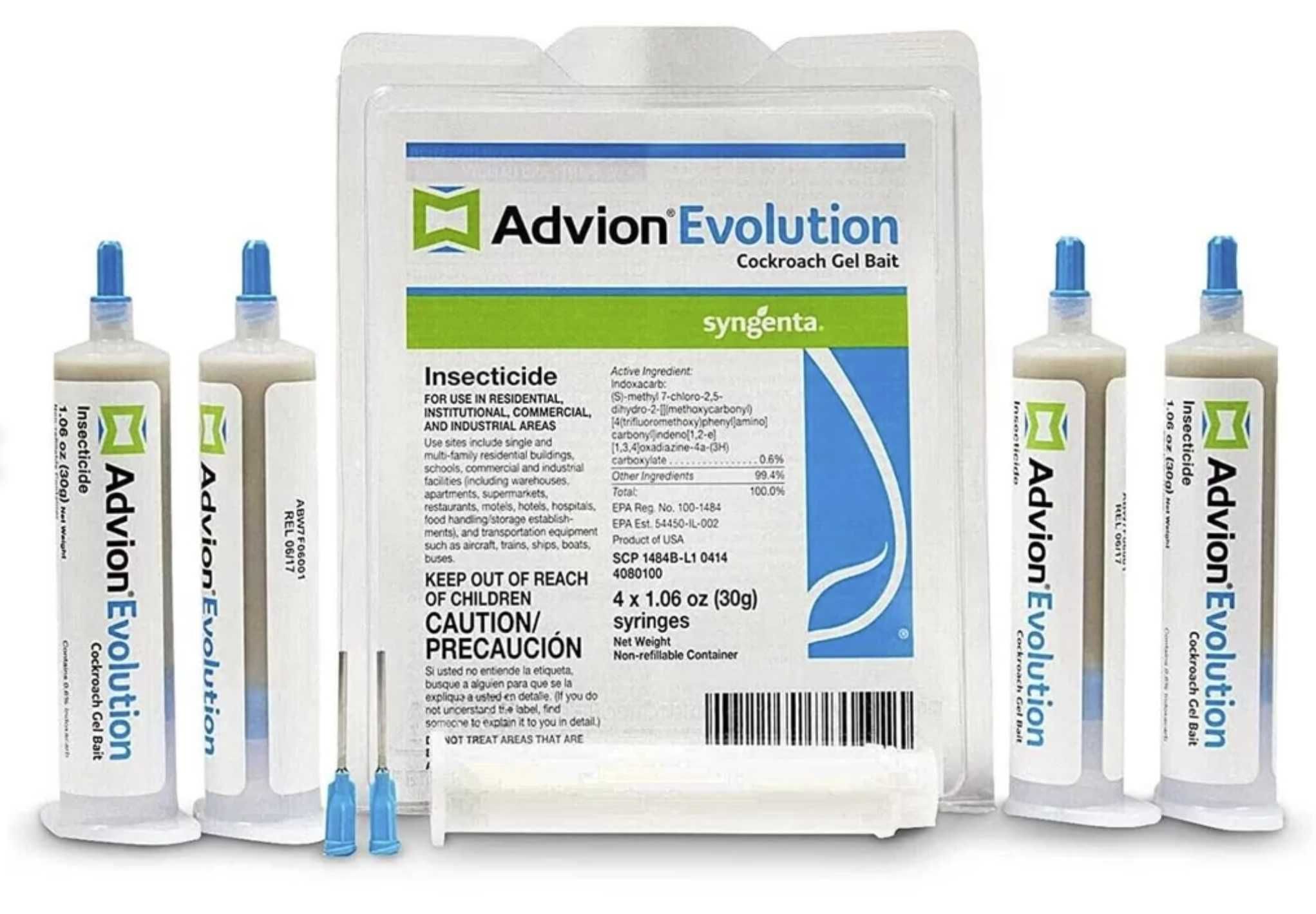 Средство яд тараканов гель Dupont Advion Cockroach Gel Evolution США