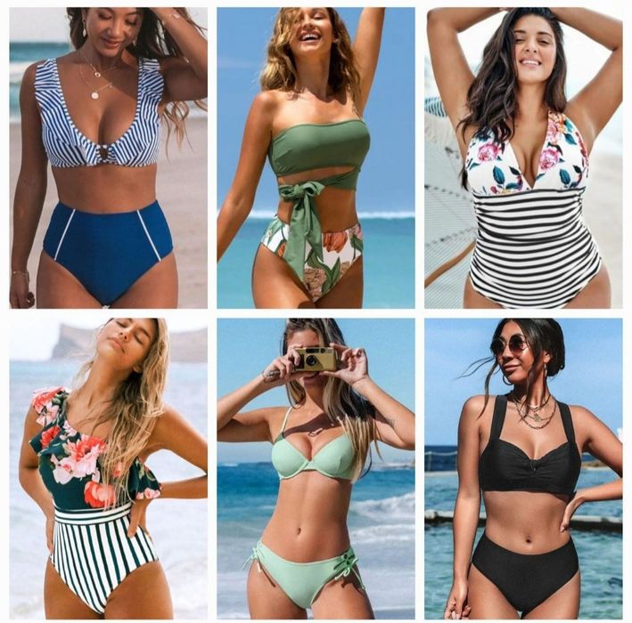 Оригінальні купальники Cupshe США, розм від XS до 3X оптом та роздріб