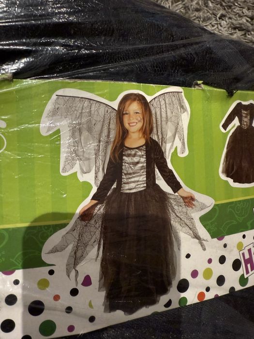 Fato Anjo Negro (Halloween) Black Angel