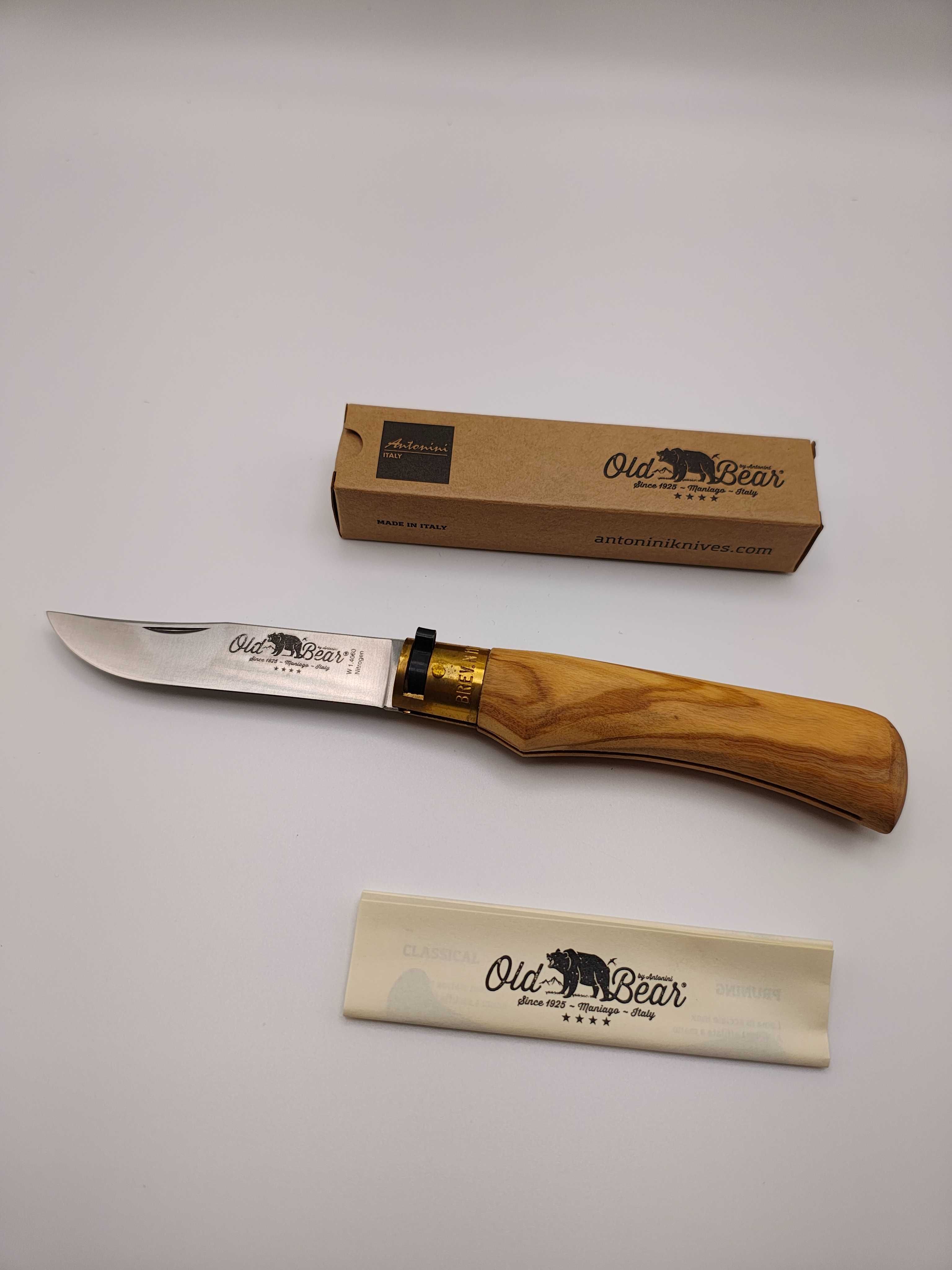 Canivete clássico oliveira inox old bear XL