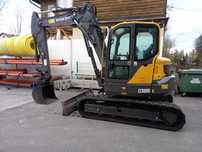 Mini Koparka VOLVO ECR 88D / 2017 / 3 x Ramie Łamane/ Cent.Smarowanie!